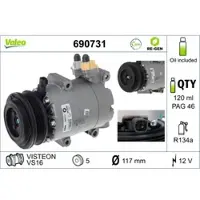 Valeo Kompressor Klimaanlage 690731 für Ford Focus III Turnier