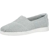 Toms Textil Slipper mit praktischem Wechselfußbett, atmungsaktiv und flexibler Laufsohle