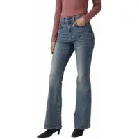 Levi's für Damen. A3410-0168 Jeans 726 High Rise Flare blau (33/32), Lässig, Baumwolle, Denim