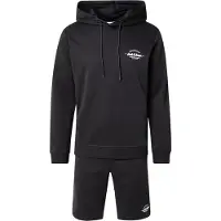 Jack & Jones Branden Hooded Sweat Tee and Short Set Herren XL