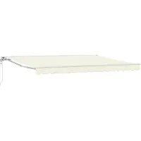 vidaXL Elektrische Ausziehbare Markise Creme 4,5 x 3 m 3421029