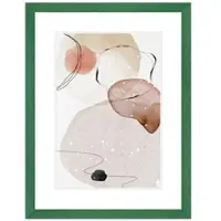 WANDStyle Bilderrahmen H300 aus Massivholz in Grün 20 x 30 cm im Stil Modern