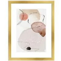 WANDStyle Bilderrahmen H430 aus Massivholz in Gold 21 x 29,7 cm im Stil Klassisch