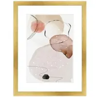 WANDStyle Bilderrahmen H430 aus Massivholz in Gold 40 x 50 cm im Stil Klassisch