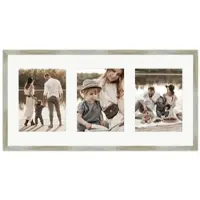 WANDStyle Galerierahmen G950 in Gold 30 x 60 cm für 3 Bilder im Format 15 x 20 cm