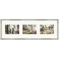 WANDStyle Galerierahmen G950 in Gold 20 x 60 cm für 3 Bilder im Format 10 x 15 cm