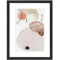 WANDStyle Bilderrahmen H300 aus Massivholz in Schwarz 30 x 45 cm im Stil Modern