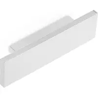 LINDBY Wandlampe Ignazia , dimmbar, weiß / opal, für Wohn- / Esszimmer, Metall, Modern, LED Wandleuchte, Wandlampe Innen