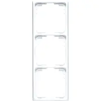 JUNG JG CD 583 K WW Abdeckrahmen 3f für Kabelkanal