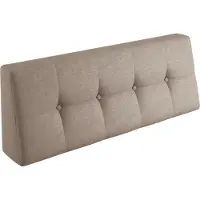 Sunnypillow Palettenkissen Verona Rückenkissen 120x40x20/10cm Sand