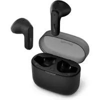 Philips TAT2139BK Bluetooth In-Ear Kopfhörer mit Ladeetui, 28h Wiedergabe, IPX4, Dynamischer Bass, Klare Anrufe, Touch-Steuerung, USB-C