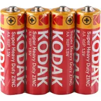 Kodak Heavy Duty Zink-Bleistift-Batterie R6 AA4-Schrumpf