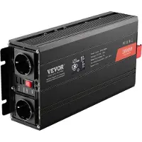 Vevor Reiner Sinus-Wechselrichter 2000 W, DC 12 V zu AC 230 V, LCD-Fernbedienung,
