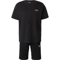 Jack & Jones Set T-Shirt und Shorts Archive 12297642 Schwarz Relaxed Fit