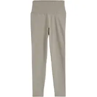 Aim'n Damen Hosen Ribbed Seamless Tights - Beige - Größe XS