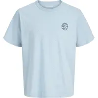 Jack & Jones Junior T-Shirt "JJALLIANCE TEE SS CREW NECK JNR" mit rundem Logopatch