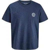 Jack & jones Junior T-Shirt "JJALLIANCE TEE SS CREW NECK JNR" mit rundem Logopatch