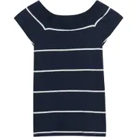 Superdry Athletic Off Shoulder Pattern Kurzarm-oberteil