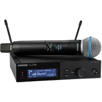 Shure SLXD+ Drahtloses Handmikrofonsystem mit Beta58 K55