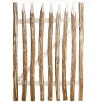 Voss.garden Gartentor für Staketenzaun, Haselnuss 145x100cm, Abstand 7-9cm