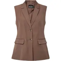 Pieces Pcblossom Weste | Braun | M