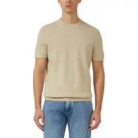s.Oliver Pullover Shortsleeve Beige Größe: L | Pullover Outlet | Herren | Braun