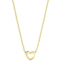 Marie-Celeste Celeste Kettenherz 41 + 4 cm - Gold