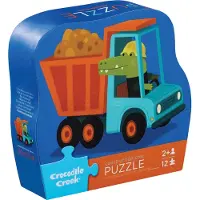 Crocodile Creek Puzzle Spielzeug Mini - 12 Teile - Bauspaß für Kinder