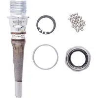 Shimano Zusammenbau der linken Pedalachse PD-R9100