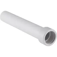 Geberit Verlängerung Ø50 mm 25 cm mit Quetschverschraubung Weiß