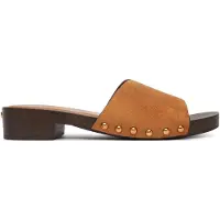 Tamaris Pantolette Blockabsatz, Sommerschuh, Schlüpfschuh mit aufgesetzten Nieten