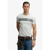 Superdry Outdoor Stripe Logo Rlxd Kurzarm-t-shirt