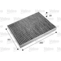 Valeo 715667 Innenraumfilter Pollenfilter für RENAULT KOLEOS (HY) Aktivkohle