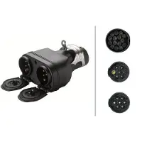 Hella Adapter, Steckdose - 24V - (Größe: 1 Stück)