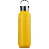 Le Creuset On The Go 41066286720001 doppelwandige Trinkflasche, Nectar, 0,5 L