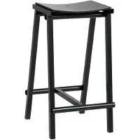 HAY Taburete 8 Bar Stool Low Schwarz - , Schwarz, für Esszimmer, Metall