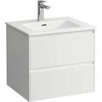 Laufen Pro S Set Base 1200, Waschtisch, 1 Hahnloch, Überlauf, inkl. Waschtischunterschrank, 2 Schub