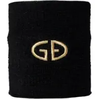 Goldbergh Handgelenk Schweißband Damen Sweaty Black 26 (2er Set)