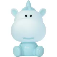 Luxus Europe - Nachtlampe Kinderzimmer Unicorny Blau - Draadloos LED Nachtlampje Kinderen - USB-C Oplaadbaar