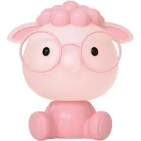 Luxus Europe - Nachtlampe Kinderzimmer Sheepy Rosa - Draadloos LED Nachtlampje Kinderen - USB-C Oplaadbaar