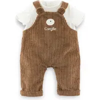 Corolle Puppen-Overall mit T-Shirt „Kleine Entdeckerin“ – 36 cm