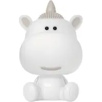 Luxus Europe - Nachtlampe Kinderzimmer Unicorny Weiß - Draadloos LED Nachtlampje Kinderen - USB-C Oplaadbaar