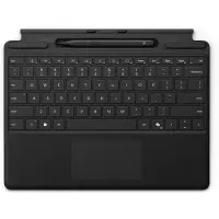 Microsoft Surface Pro Keyboard with Slim Pen, QWERTZ, Deutsch, Touchpad, , Surface Pro 10; Surface Pro 9; Surface Pro 8; Surface Pro X, Schwarz