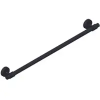 Giese Handtuchhalter 34066-14 mit Magnetbefestigung für Heizkörper, Länge 640 mm, schwarz matt