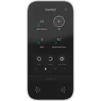 Ajax KeyPad TouchScreen Bedienteil mit Touchscreen Weiß (HAN 58455)