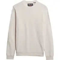 Superdry für Herren. M6110681A Pullover Textur beige (3XL), Lässig, Baumwolle