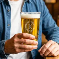 Yoursurprise Bierglas mit Gravur - 2 Stk.