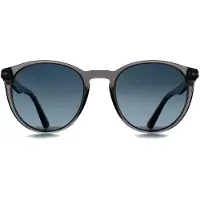 Persol 0PO3152S Herren-Sonnenbrille Vollrand Panto Acetat-Gestell, grau