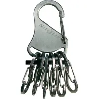 Nite Ize Schlüsselanhänger KeyRack Edelstahl