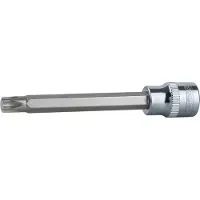 Ks Tools 1/2" CHROMEplus Bit-Stecknuss Torx, lang, T25, auf Hänger